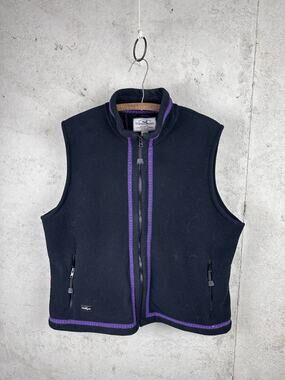 Wintergreen Northern Wear MInnesota Polartec Nordic Black Layering Vest WMS XL
